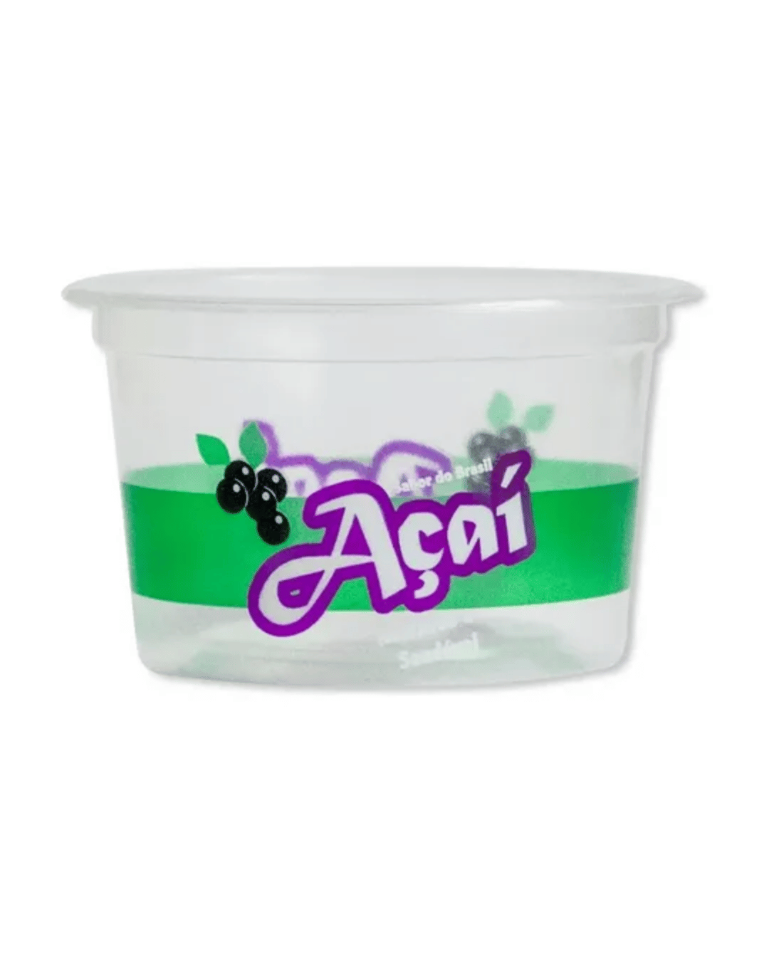 POTE TRANSPARENTE AÇAÍ PP 350ML 50UND KOPUS