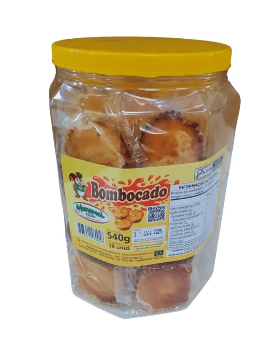 BOMBOCADO 540G CONFEITO