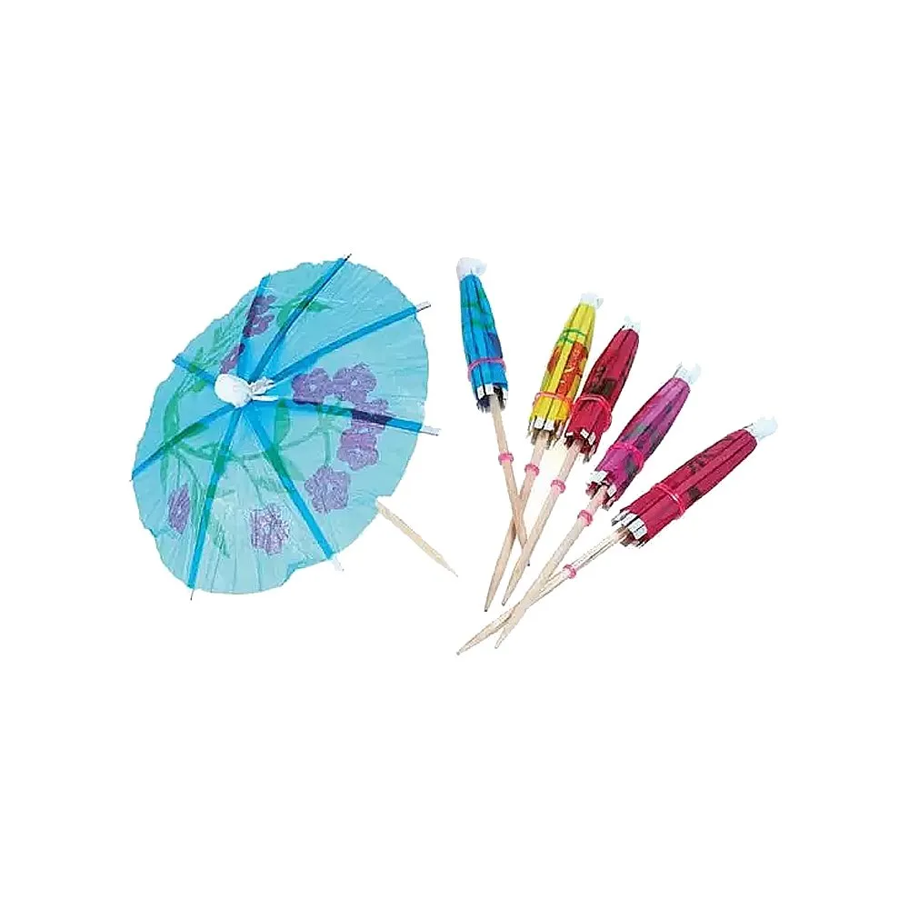 PALITO GUARDA CHUVA LISO COLORIDO 12UND SILVERPLASTIC
