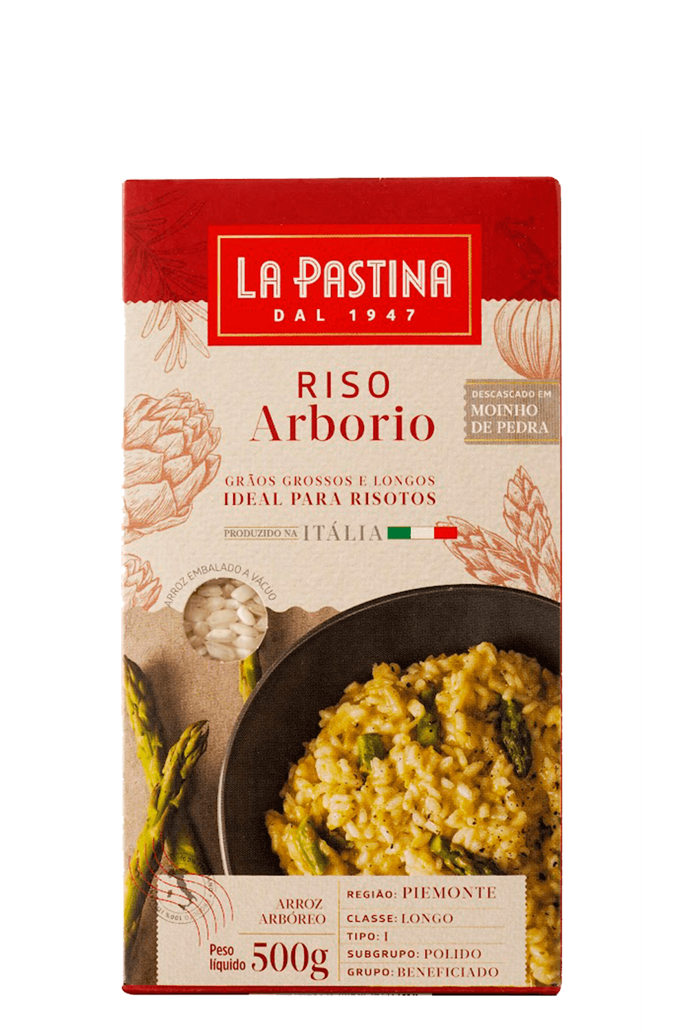 ARROZ ARBORIO LA PASTINA 500G