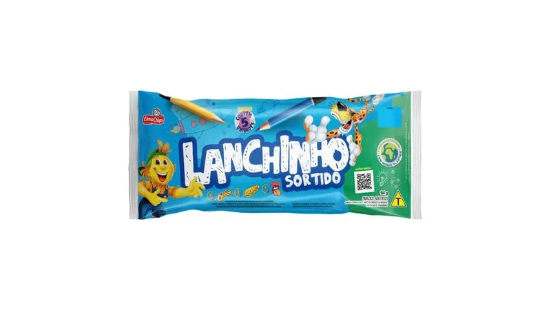 SALGADINHO LANCHINHO SORTIDO 94G ELMA CHIPS
