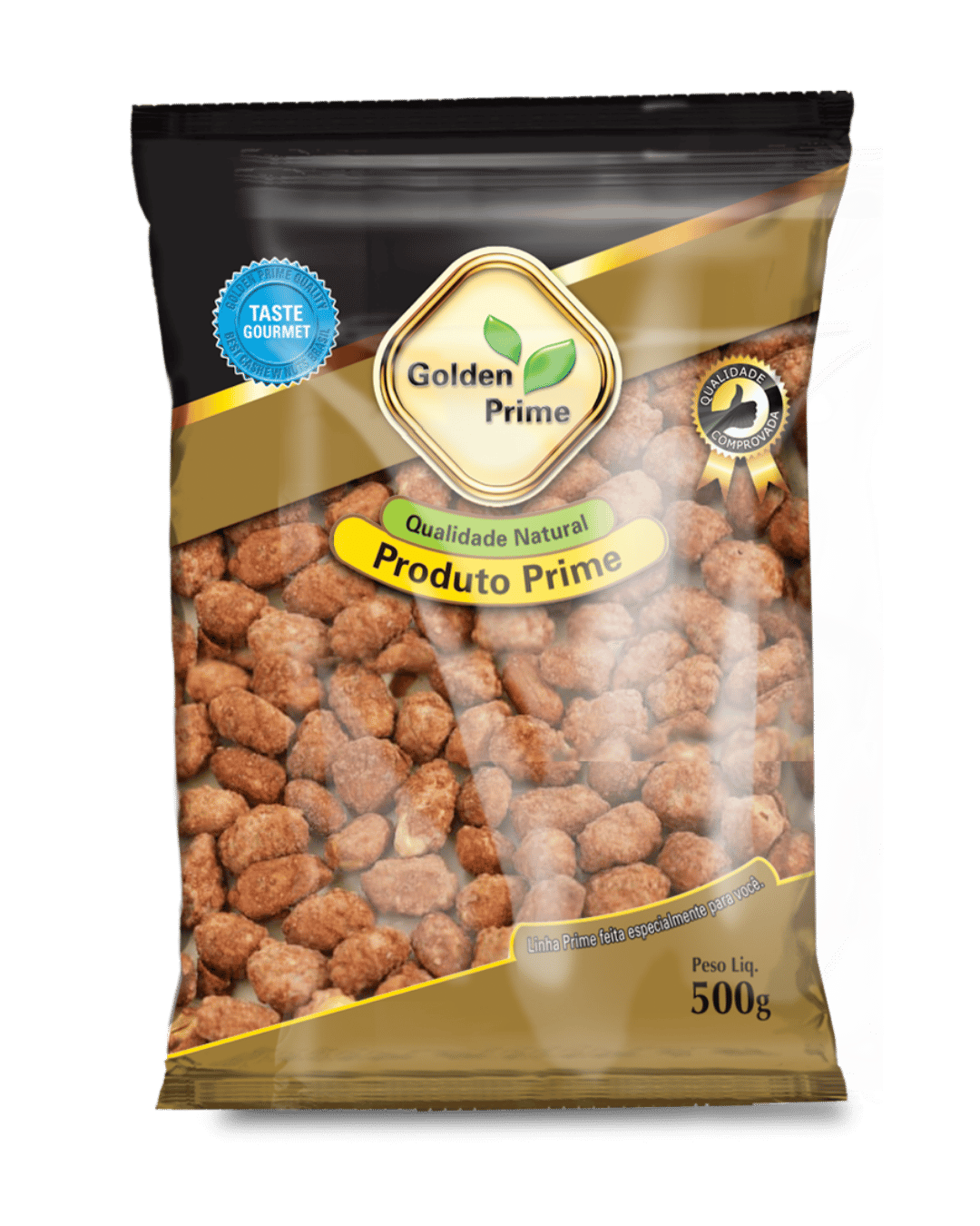 AMENDOIM CARAMELIZADO 250G GOLDEN PRIME
