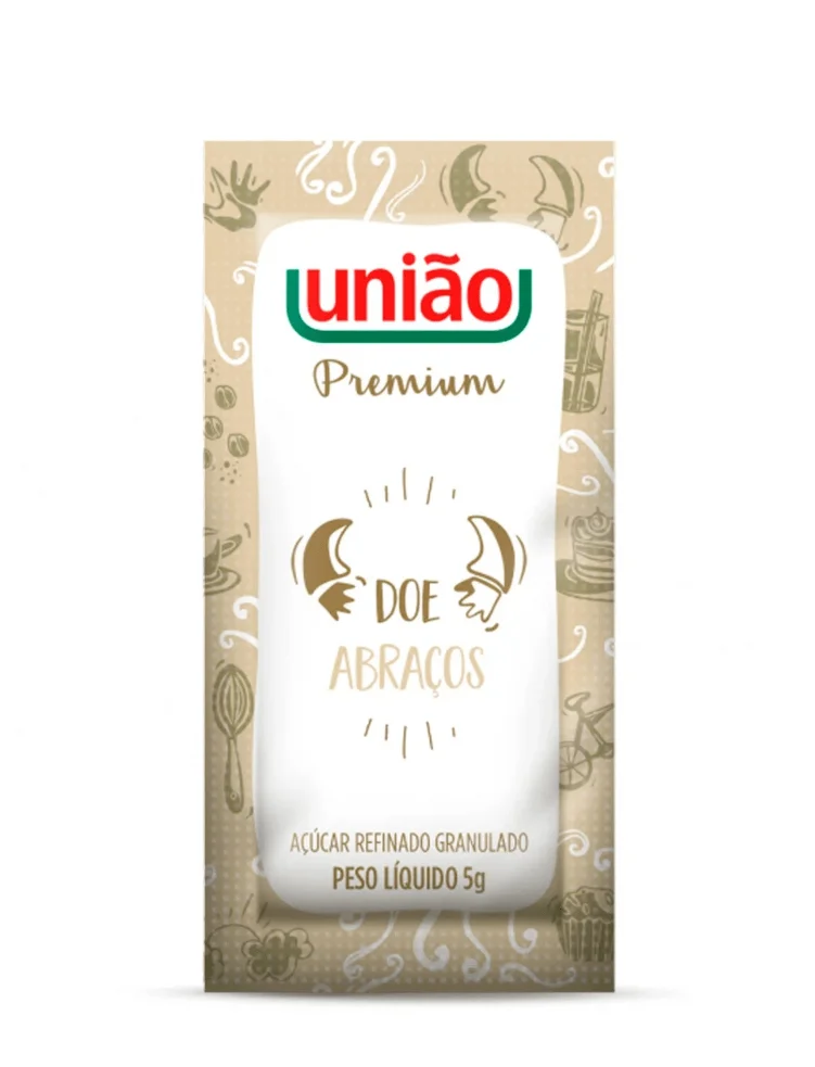 ACUCAR SACHE PREMIUM REFINADO 5G UNIAO