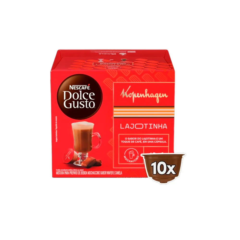 CAPSULA KOPENHAGEN LAJOTINHA 10X17G DOLCE GUSTO