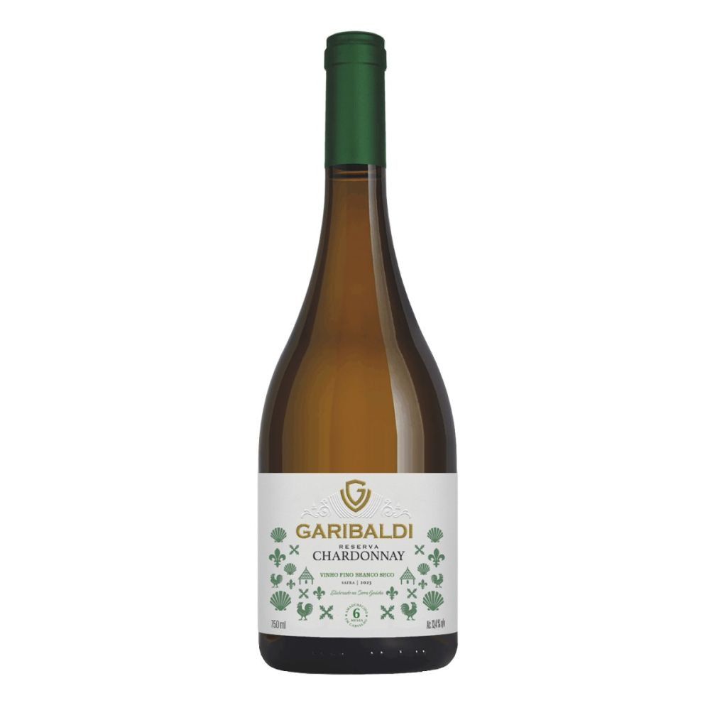 VINHO BRANCO CHARDONAY RESERVA VG 750ML GARIBALDI