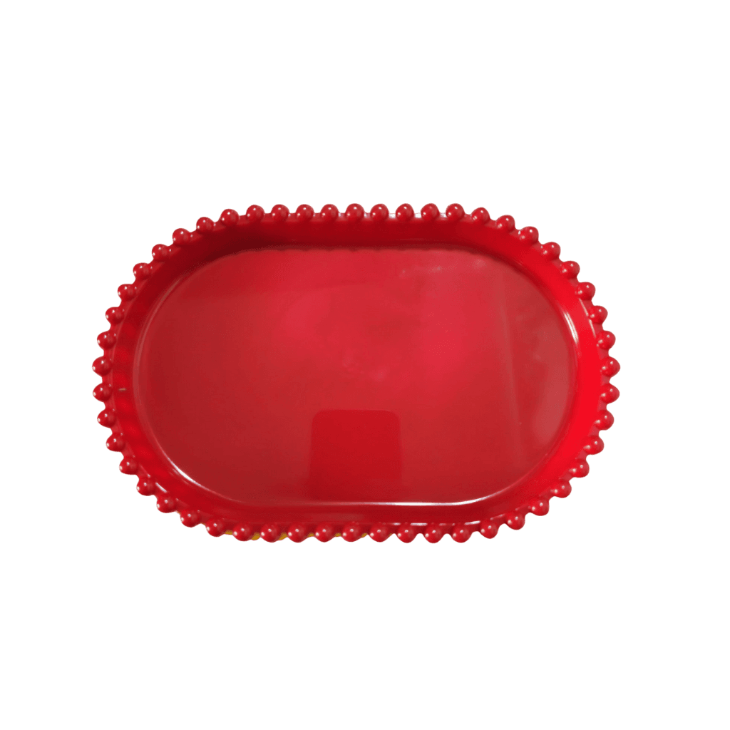 BANDEJA PEROLA VERMELHO 20X13 1UND PRODUFEST