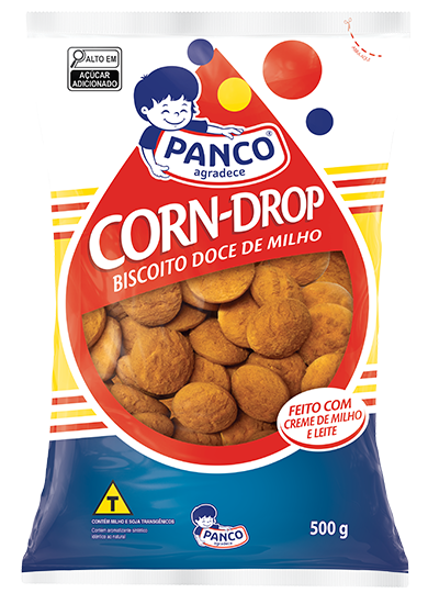 BISCOITO PANCO CORN DROP 500G