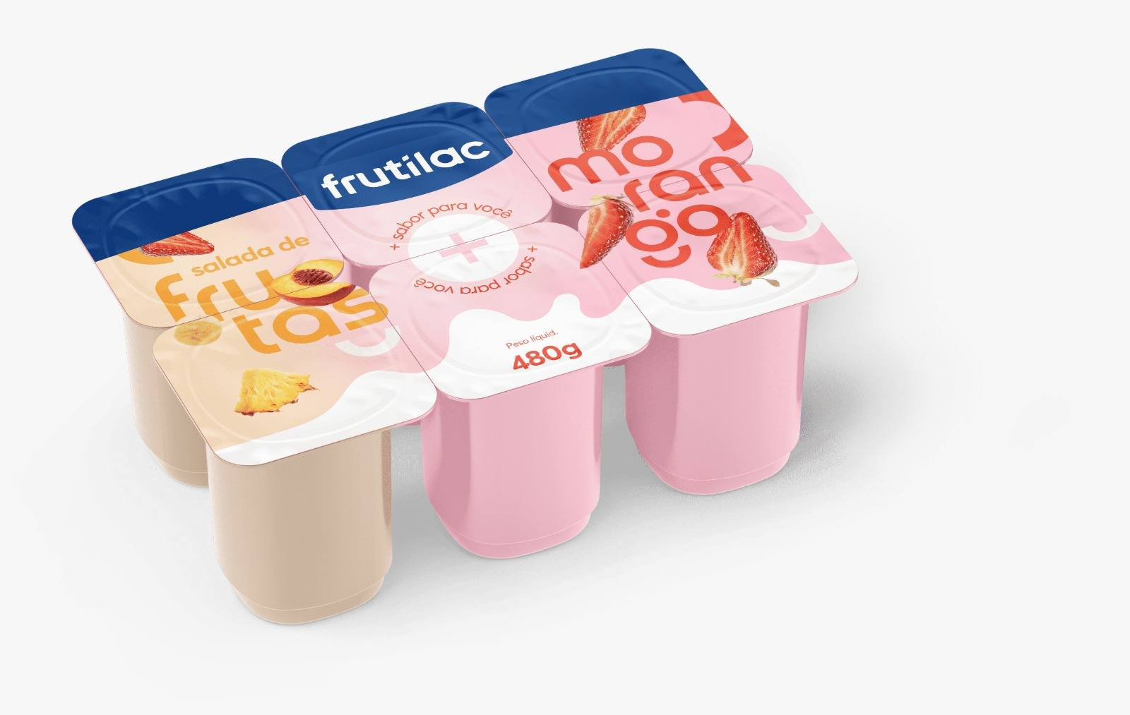 BEBIDA LÁCTEA FRUTILAC MORANGO E FRUTAS TROPICAIS 540G