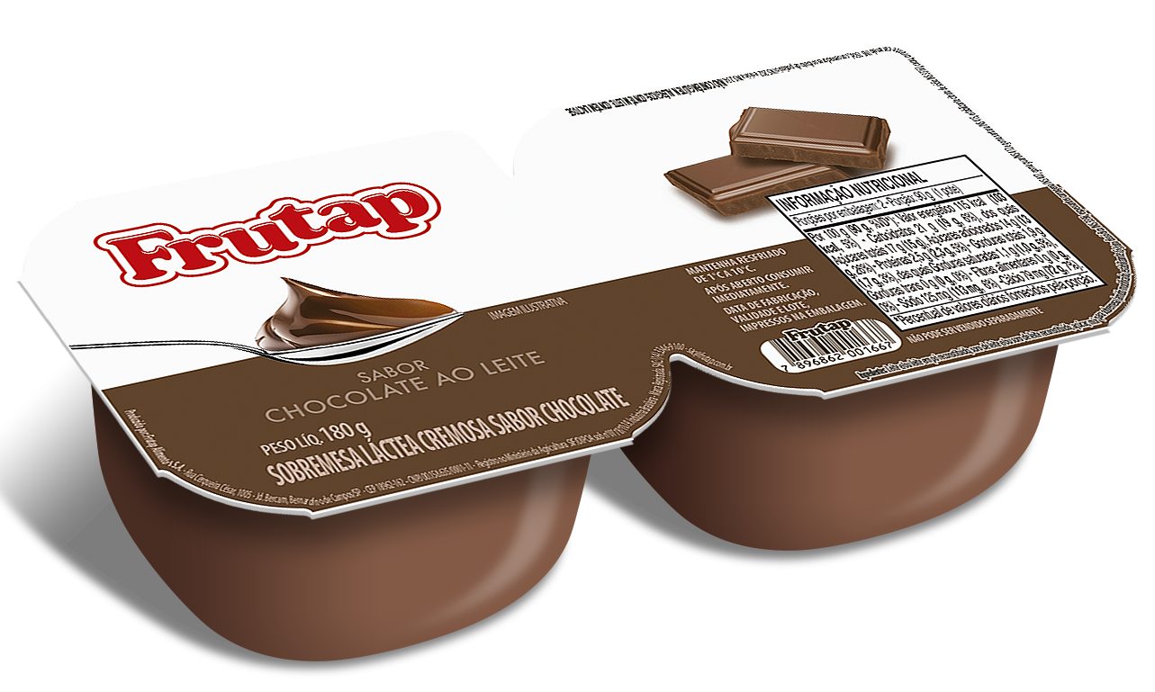 SOBREMESA FRUTAP 180G CHOCOLATE