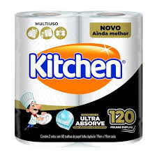 PAPEL TOALHA KITCHEN 120 FOLHAS