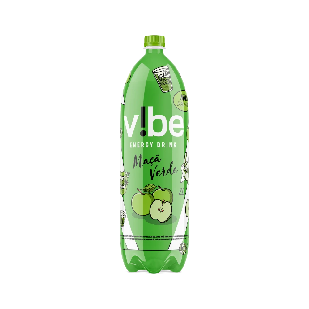ENERGÉTICO VIBE 2L MAÇÃ VERDE