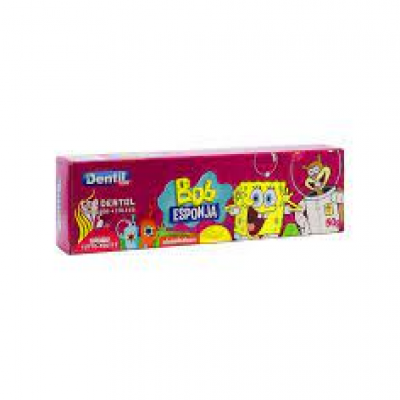 CREME DENTAL DENTIL BOB ESPONJA TUTTI-FRUTTI 50 GRAMAS