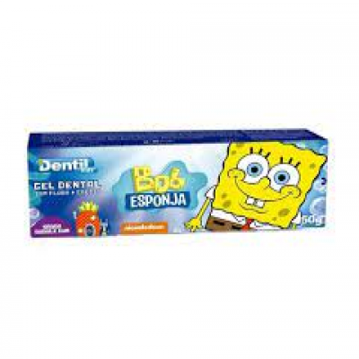 CREME DENTAL DENTIL BOB ESPONJA BUBLE GUM 50 GRAMAS