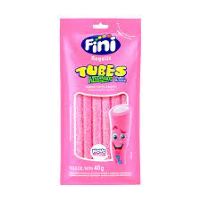 FINI TUBES TUTTI-FRUTTI  40 GRAMAS