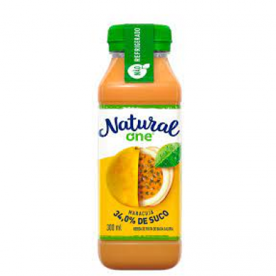 SUCO DE MARACUJA NATURAL ONE 300 ML