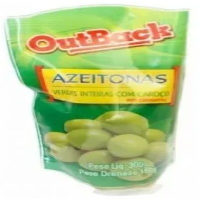 AZEITONA VERDE OUTBACK SACHE 150G