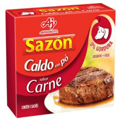 CALDO SAZON EM PÓ CARNE 32,5G