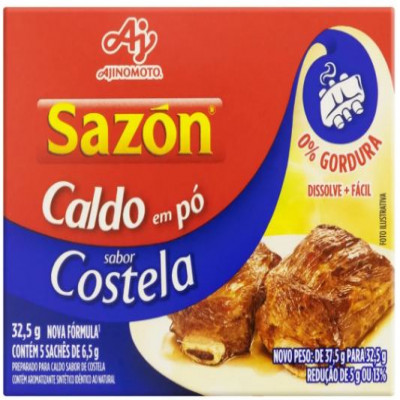 CALDO SAZON EM PÓ COSTELA 32,5G