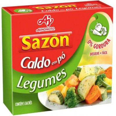 CALDO SAZON EM PÓ LEGUMES 32,5G