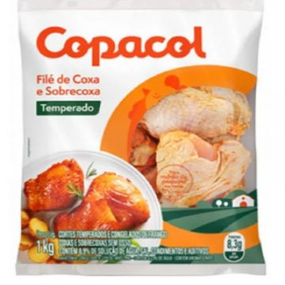 CARNE FRANGO COPACOL 1KG FILÉ SOBRECOXA TEMPERADA