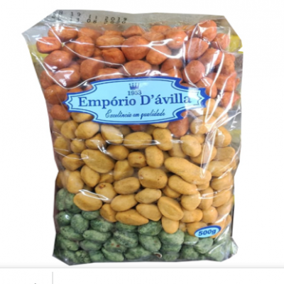 AMENDOIM EMPÓRIO D'AVILLA 500G CROCANTE TIPO MIX