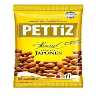 AMENDOIM JAPONES PETTIZ AO FORNO DORI 50GR