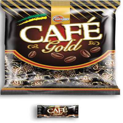 BALA TOFFANO SABOR CAFÉ GOLD 100G