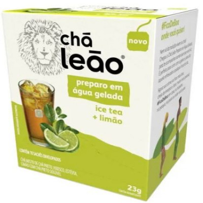 CHÁ LEÃO GELADO ICE TEA/LIMÃO 10 SACHES