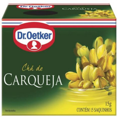 CHÁ OETKER CARQUEJA COM 15 SACHÊS 15 GRAMAS