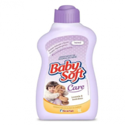 AMACIANTE BABY SOFT CARE INFANTIL LAVANDA E AMÊNDOAS 1L