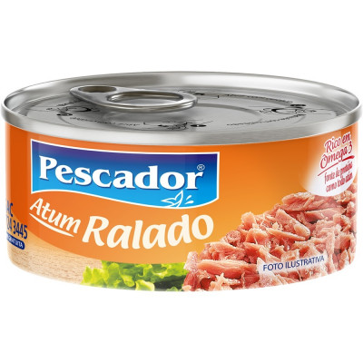 ATUM PESCADOR RALADO ÓLEO 140G