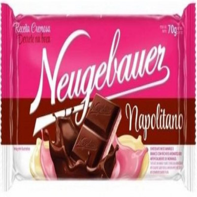 CHOCOLATE NEUGEBAUER STIKADINHO NAPOLITANO 70 GRAMAS