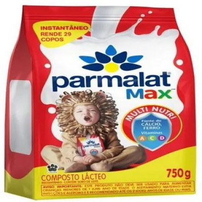 COMPOSTO LÁCTEO PARMALAT MAX PACOTE 750G