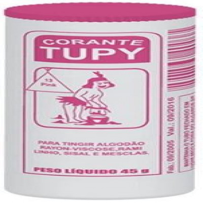 CORANTE PARA ROUPA TUPY 45 GRAMAS PINK