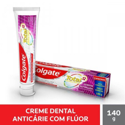 CREME DENTAL COLGATE TOTAL 12 140 GRAMAS