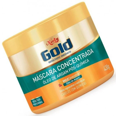 CREME DE TRATAMENTO NIELY GOLD ÓLEO DE ARGAN 430 GRAMAS