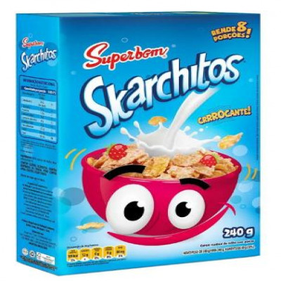 CEREAL SUPERBOM 240 GRAMAS SKARCHITOS