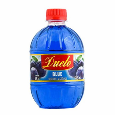 BEBIDA COQUETEL DUELO BLUE 500ML