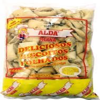 BISCOITO FOLHADO ALDA SABOR QUEIJO 400G