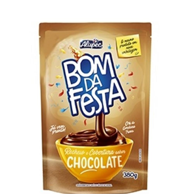 COBERTURA DE CHOCOLATE EM SACHE 380G