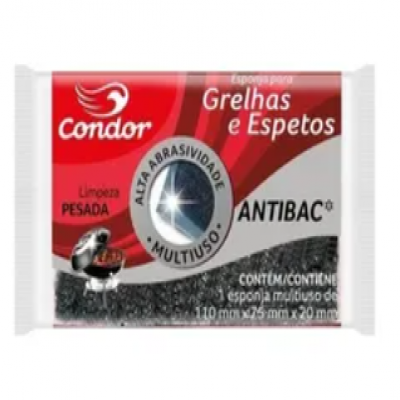 ESPONJA CONDOR GRELHAS E ESPETOS 1535 TOPA TUDO