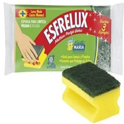 ESPONJA ESFRELUX PROTETOR DE UNHA COM 001 SANTA MARIA