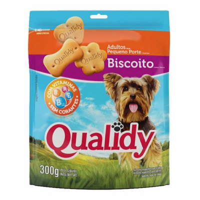 BISCOITO QUALIDY CAES PEQUENO PORTE 300 G