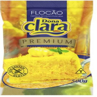 FLOCÃO MILHO DONA CLARA 500 GRAMAS