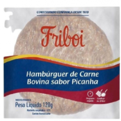 HAMBÚRGUER FRIBOI PICANHA 120G