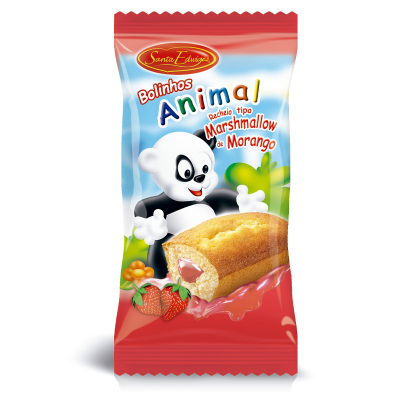 BOLINHO DE MARSHMELLOW MORANGO 40G