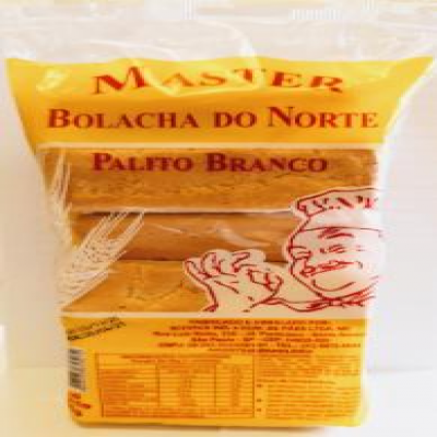 BOLACHA DO NORTE PALITO BRANCO 400G