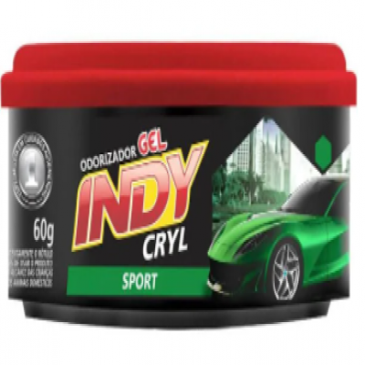 INDY ODORIZADOR GEL SPORT 60G