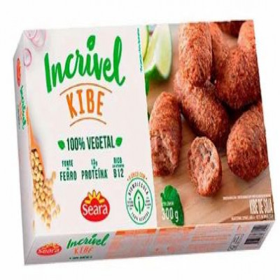 KIBE SEARA INCRÍVEL 300 GRAMAS 100 % VEGETAL