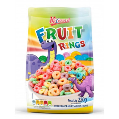 KICEREAL FRUIT RINGS 220 GRAMAS